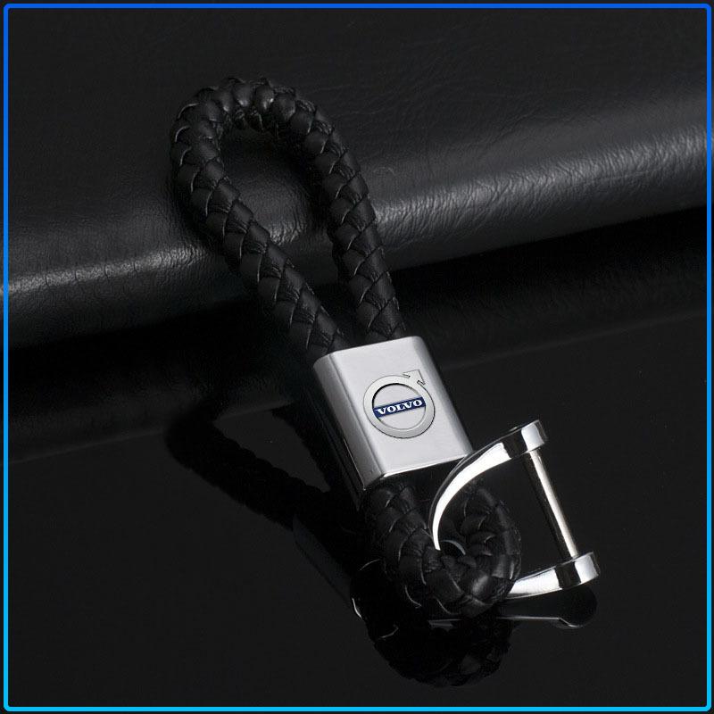 Car Key Chain Key Ring Key Lanyard Car Emblem Accessories For Volvo XC60 XC90 S60 S80 S40 V40 V60 V70 V50 XC70