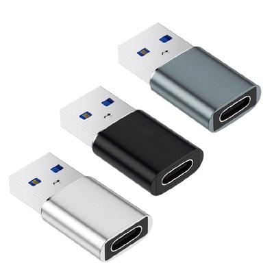 USB3.0 To Type C Converters With Metal Shell Highly Speed File Transfer for Seamlessly Smartphones Laptops Connectivity