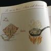 [USED] Embroidery pattern book, Western books, recipes, Western books, English, French, embroidery, cooking, ingredients, food