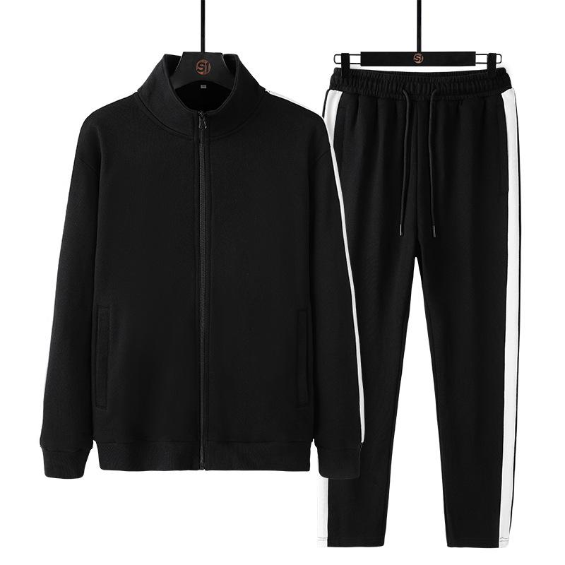 Men's 2025 Cotton Tracksuit: Breathable Long Sleeve Fashion Jacket & Casual Running Top