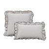 BUYNOW 1PC French ruffled skirt pillowcase without pillow core, living room sofa and bedroom cushion fabric decoration