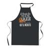 Kitchen Apron - PLANETEE - Cocker - Black - 90x60 Cm - Polyester