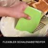 BPA-free dough scraper compatible with professionals and beginners
