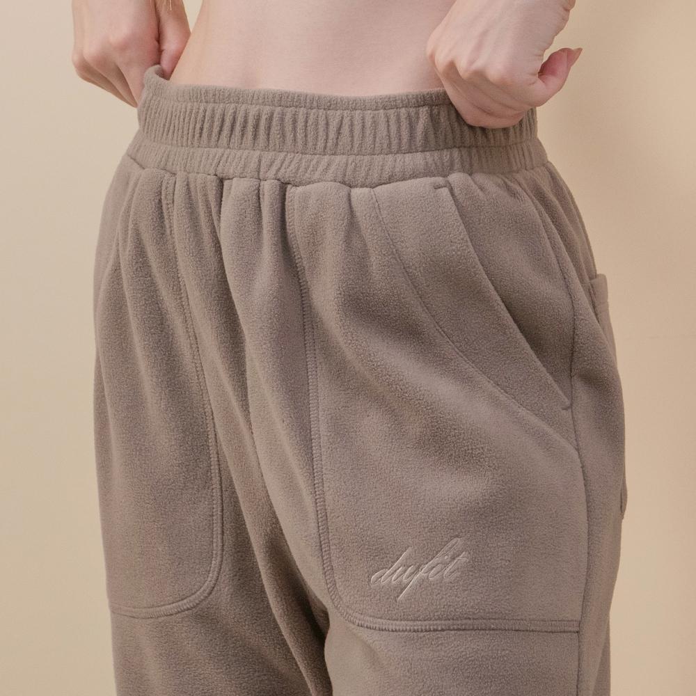 DURAN Warm Polar Fleece Outstitch Jogger Pants Dbf4W-9192 3 Colors