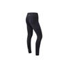 Li Ning Fitness Series SS22 Solid Color Mixed Performance Shaping Leggings Women Leggings Black AULS052-2