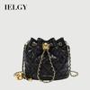 Bucket Bag Diamond Chain Shoulder Crossbody Bucket Bag
