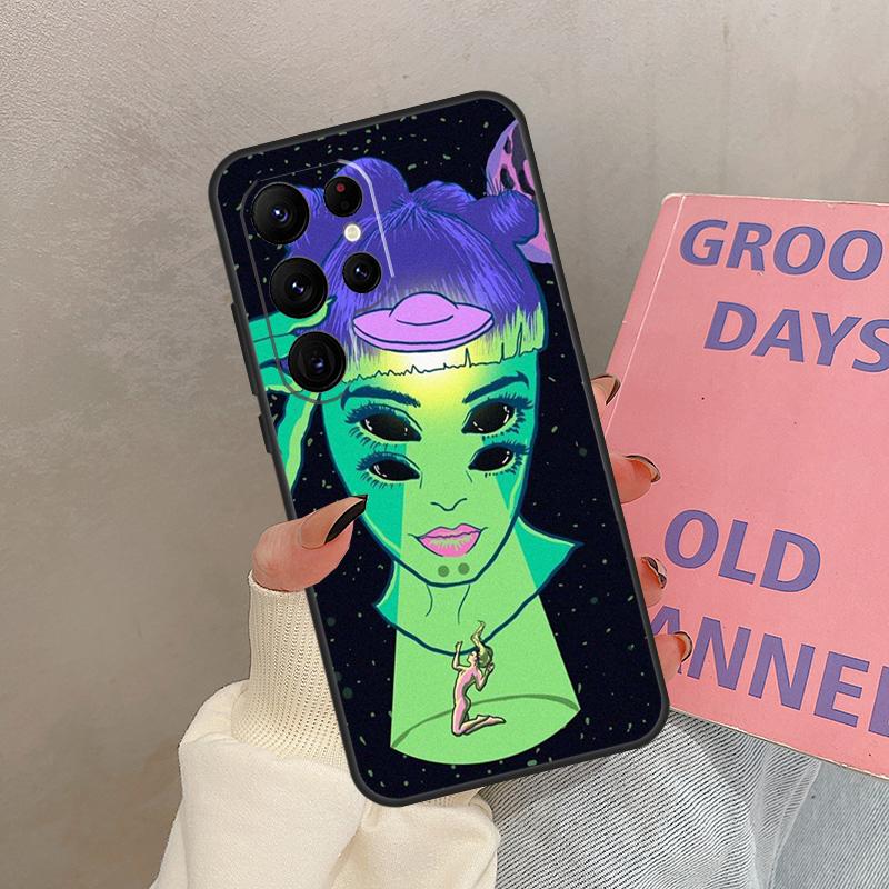 

Hippie Grunge Art Case For Samsung Galaxy S24 Ultra S20 S21 S22 S23 S25 Ultra S9 S10 Plus S25 FE Cover Coque Galaxy S9 Plus