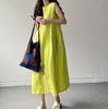 2026 Spring/Summer Plus Size Women's Casual Mid-Length Denim Dress - Trendy and Stylish