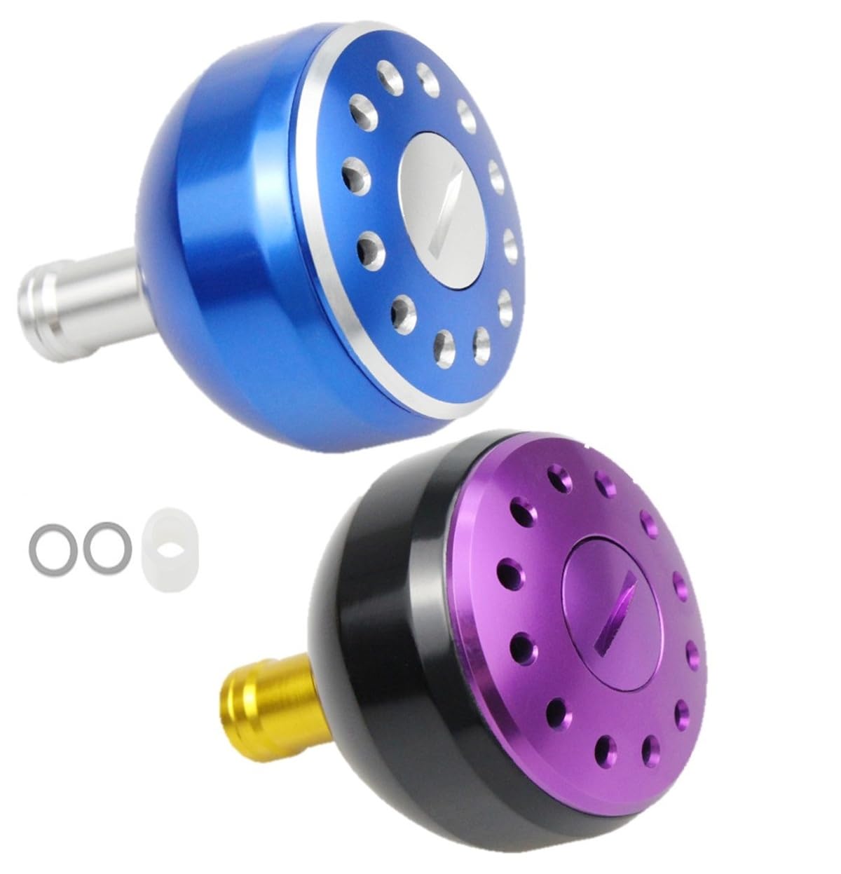 

Алюминиевая круглая ручка алюминиевая спиннинговая катушка для рыбалки Blue Fish Power Handle Knob Shimano A Daiwa S сменная 38 мм стильная 1000 1500 2000 2500 3000