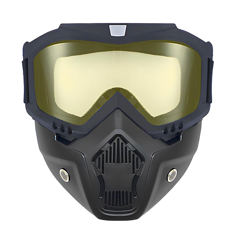 Motorcycle Riding Goggles with Face Mask