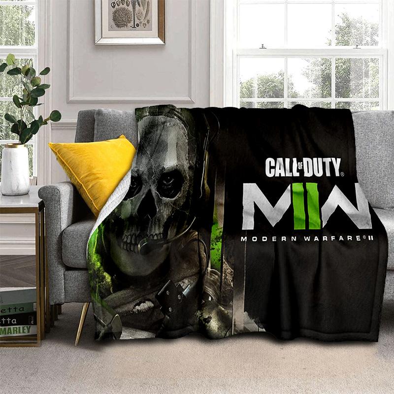 3D Call of Duty,COD Game, Gamer HD Blanket,Soft Throw Blanket for Home Bedroom Bed Sofa Picnic Travel Office Cover Blanket Kids