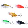 5PCS Floating Topwater Fishing Lures 4cm 6g Artificial Fishing Bait Popper Hard Lure Saltwater
