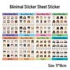 DIY Cute Animal Illustration Stickers for Phone Case - Thousand Layer Collection