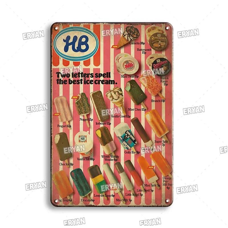 Vintage Coffee Metal Tin Sign  Retro Kitchen Art Wall Decor  Delicate Cooking Plate  Fast Food Plaque  Metal Poster for Home