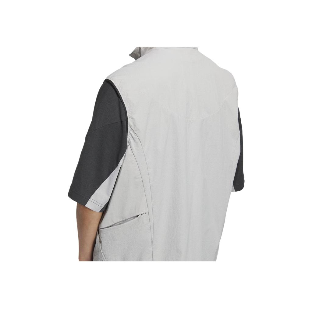 Adidas Fos Future Style Vest Gali Comfortable Fashionable Simple Vest Men Vests Light-Gray KB4624