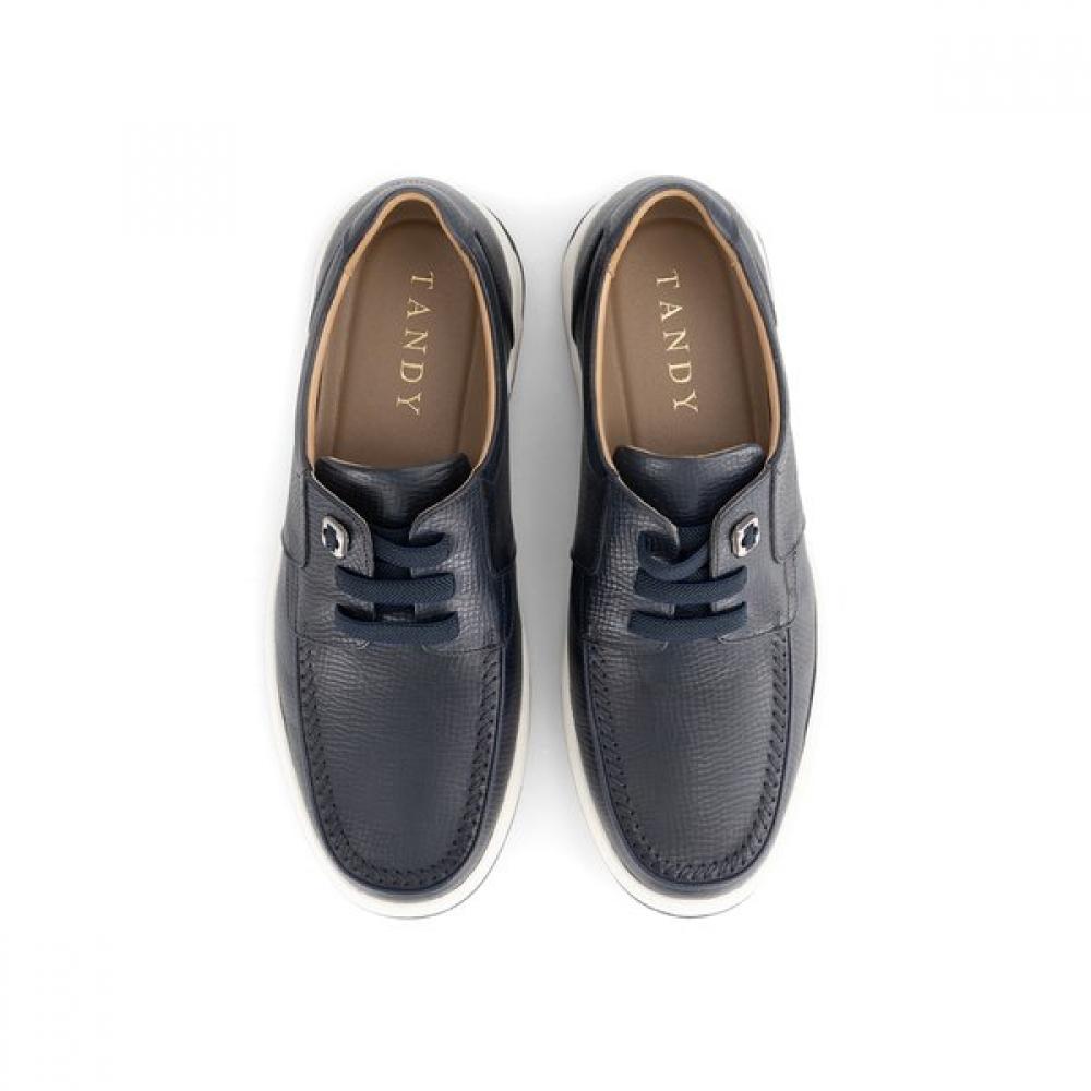 Tandy Men S caSual Boat ShoeS Q26020 Blue