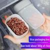 Microwavable Rice and Grain Lunch Box with Portion-Control for Healthy Storage