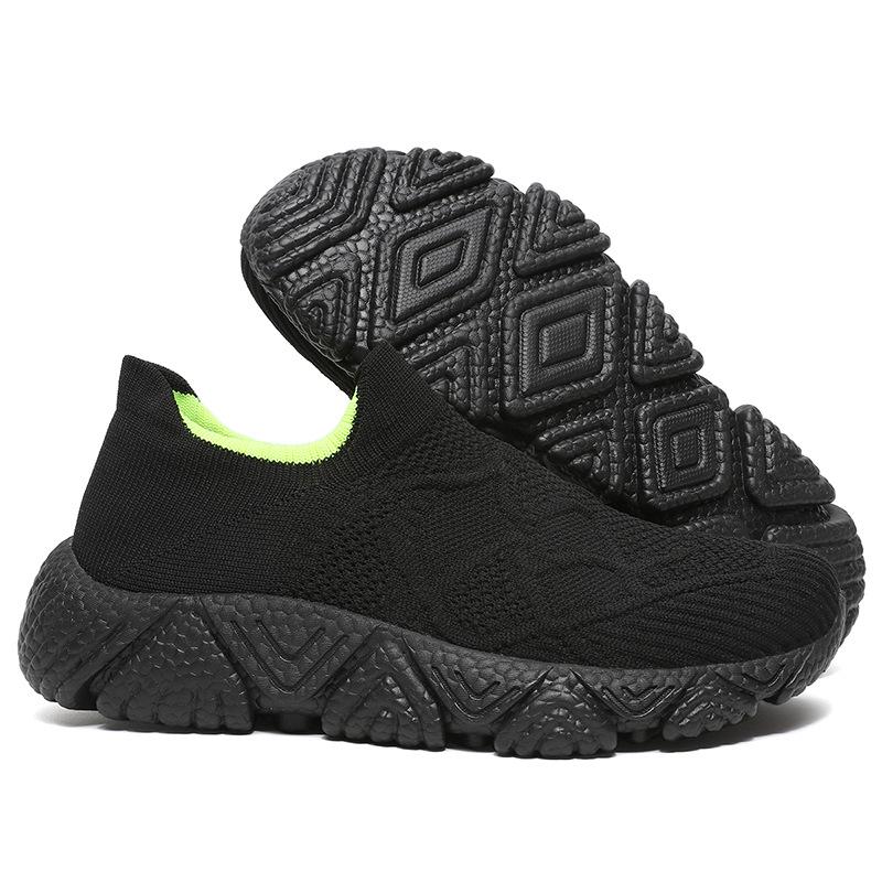Breathable one-pedal breathable sneakers socks shoes light and comfortable rebound walking shoes commute running
