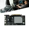 Mining Motherboard ETH-HSW2 6 GPU(70mm Spacing)Bitcoin Crypto Etherum Support DDR3 PCIEX16 Graphics Video Card For Miner Rig