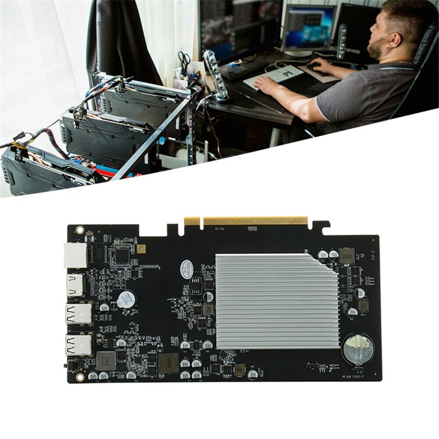 Mining Motherboard ETH-HSW2 6 GPU(70mm Spacing)Bitcoin Crypto Etherum Support DDR3 PCIEX16 Graphics Video Card For Miner Rig