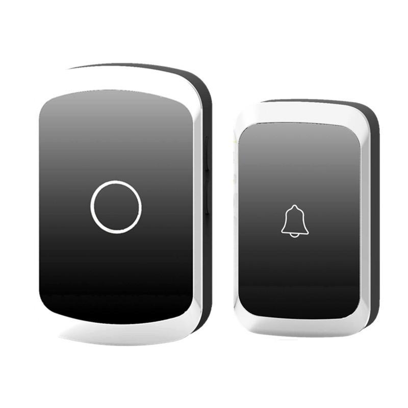 Kajia Si Wireless Smart Doorbell: Waterproof Dual-Function AC Digital Door Chime with Music