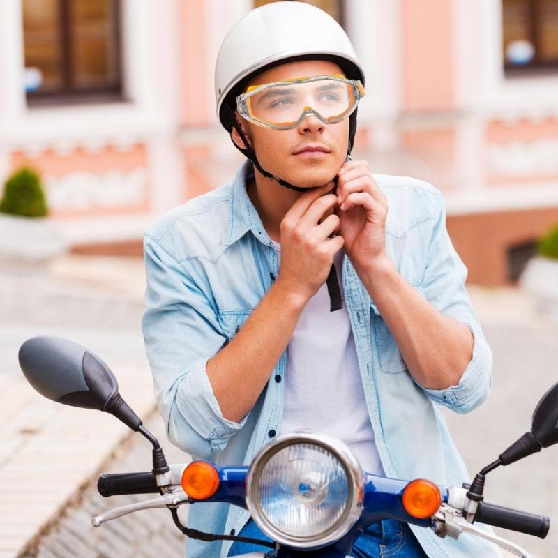 Anti Impact Non Slip Protective Eyewear Safety Glasses Goggles For Airsoft Cycling Mountaineering Motorcross Adjustable