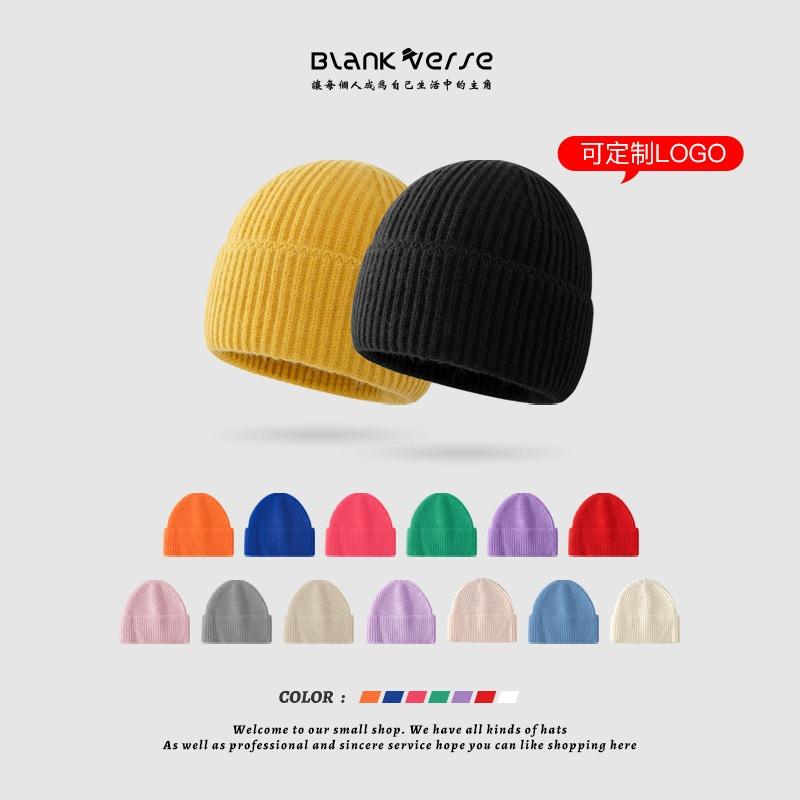 Couple autumn and winter cotton windproof ear protection cashmere style can be changed brand warm melon skin cold hat