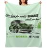 MORRIS MINOR Throw Blanket manga bed plaid Flannel Fabric Bed Fashionable Blankets