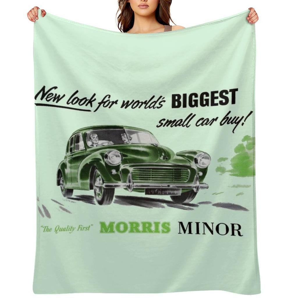 MORRIS MINOR Throw Blanket manga bed plaid Flannel Fabric Bed Fashionable Blankets
