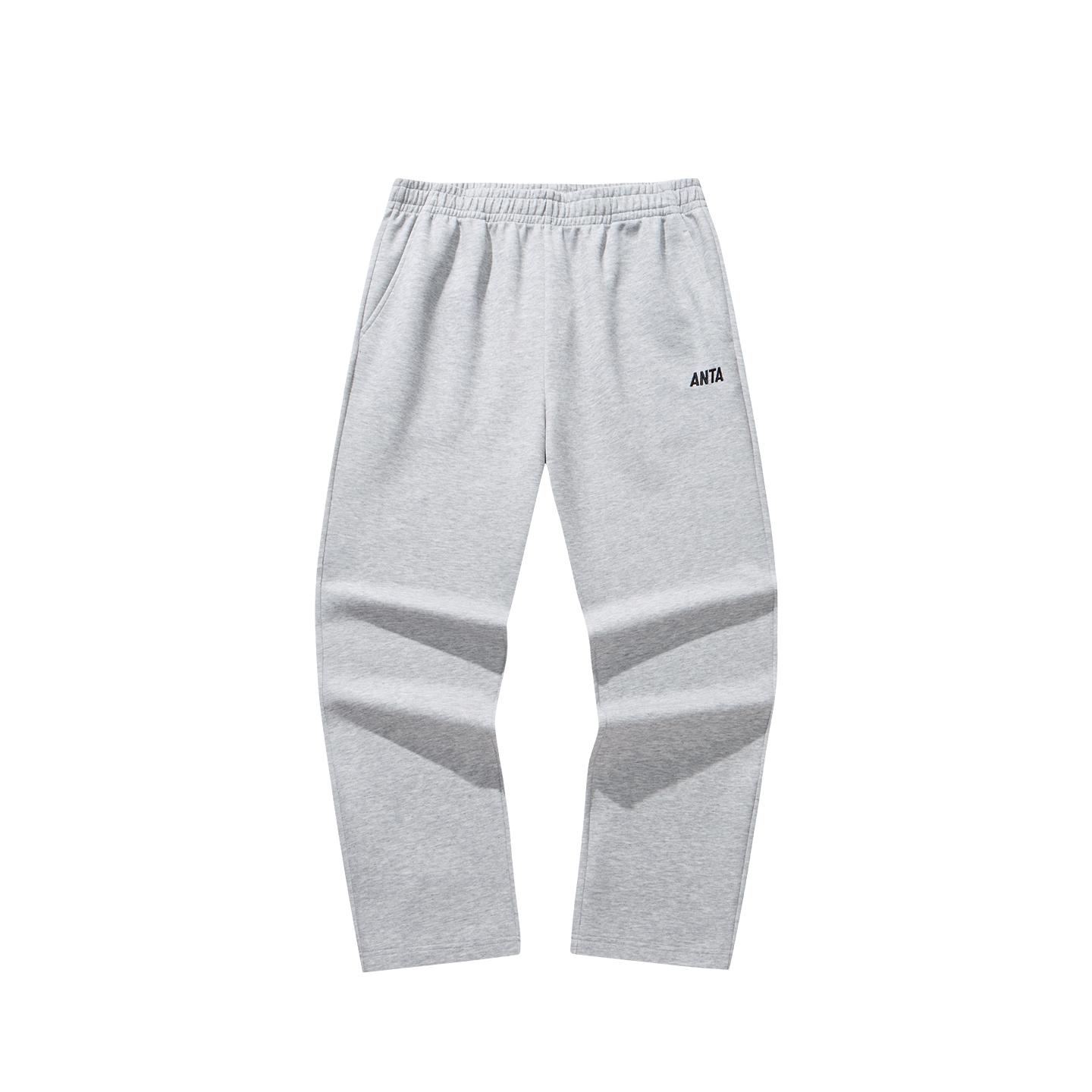 Anta Knitted Sweatpants Men s Gray Heather Gray 952617304-1 3XL