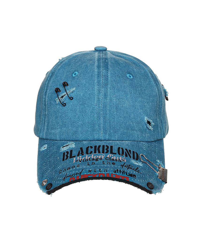 BLACKBLOND Vividi Ript Custom Vintage Clash Pigment Cap (Ocean Blue)