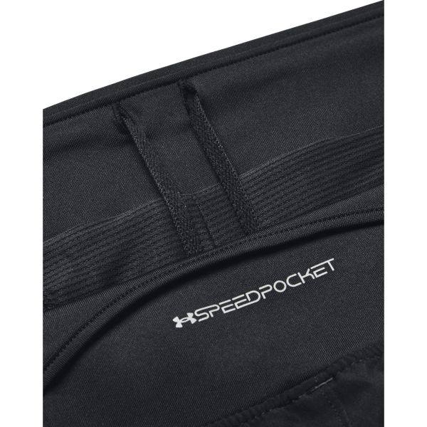 Under Armour Pure Color Belted 2-In-1 Running Shorts Men Bottoms Black 1376831-001