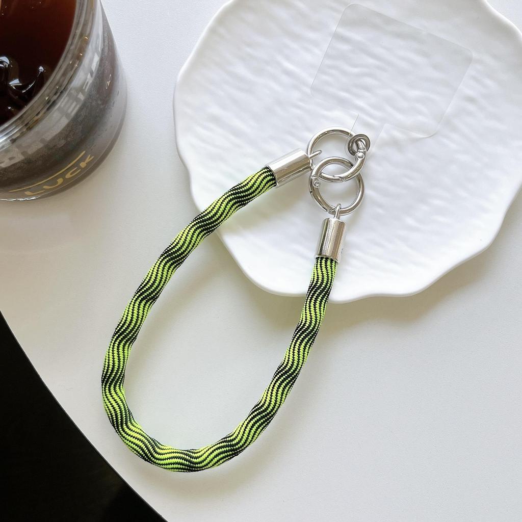 Trendy Water Wave Mesh Bracelet Lanyard & Keychain