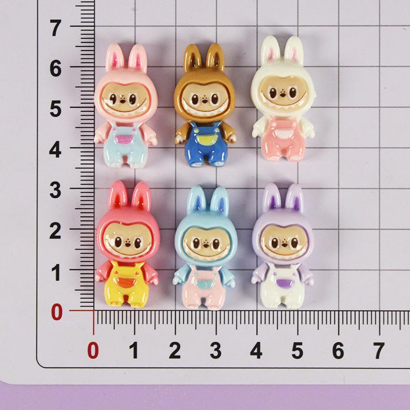 30/50 szt. Mieszane Ładowanie Kreskówkowe Płótno Elf Kremowy Klej Żywiczne Akcesoria DIY Spinka do Włosów Akcesoria do Włosów SMT Akcesoria do Etui na Telefon