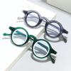 Vintage Luxury Brand Design Round Optical Glasses Small Frame Women For Men Male Steampunk Computer Classic Myopia Eyewear Frame