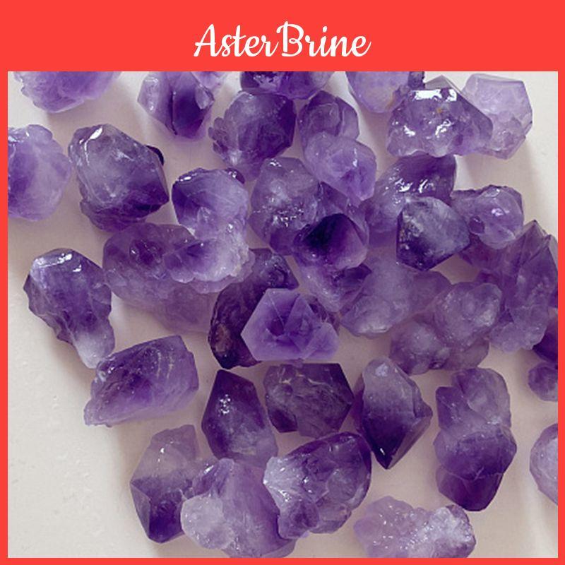 Atemberaubendes Rohes Amethyst Mineralkristall Exemplar Für DIY Schmuck und Heimdekoration
