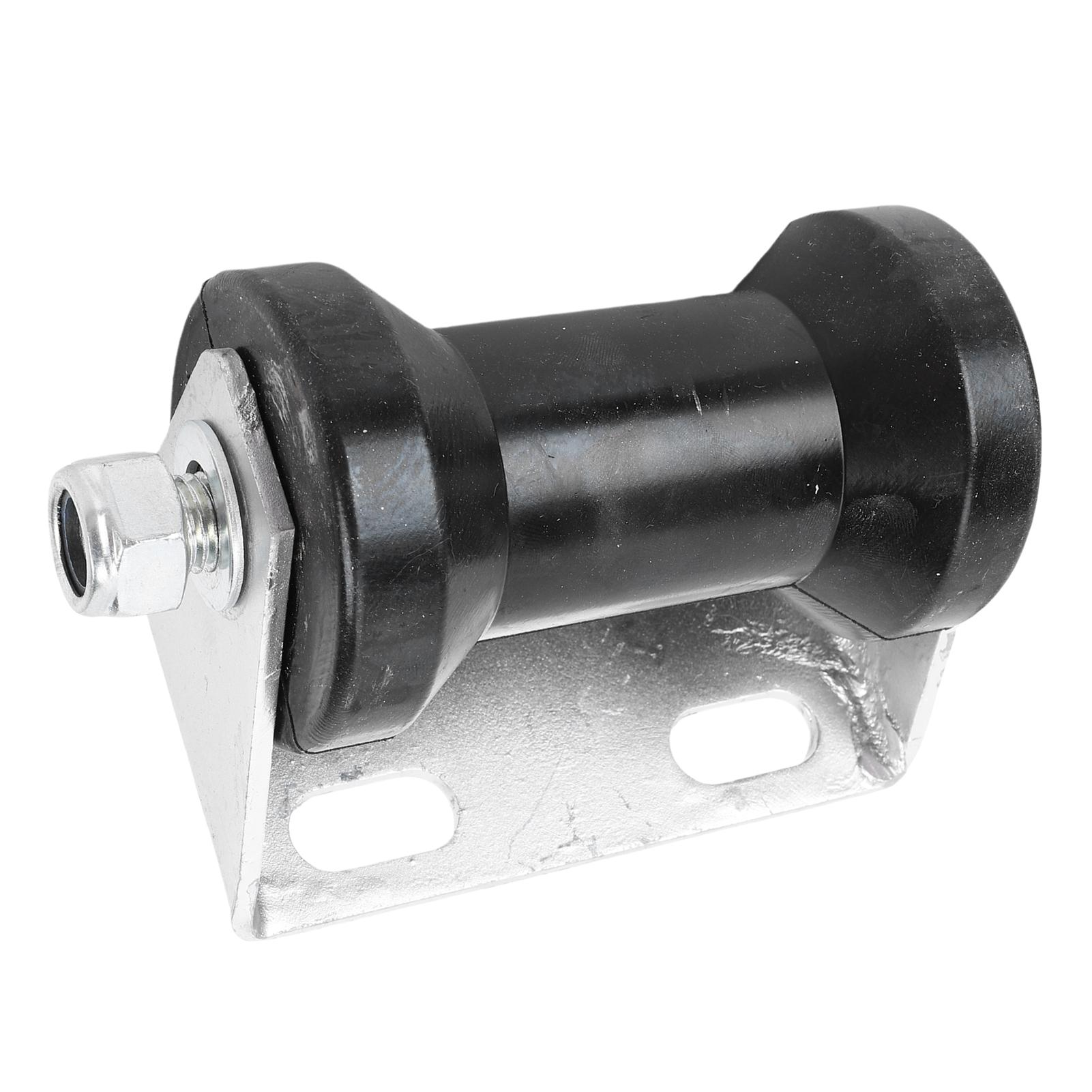 

5 Inch Rubber Boat Trailer Roller with Steel Bracket Keel Roller Assembly Kit for Replacement