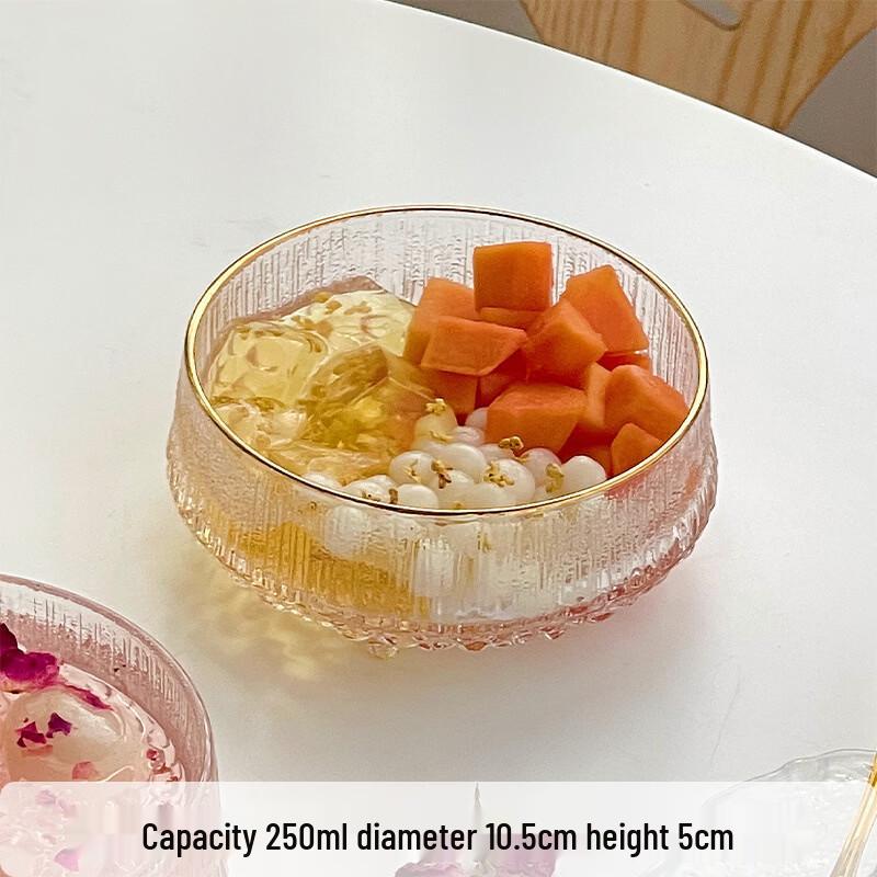 

Exquisite Gold-Rim Bird s Nest Soup Bowl Set