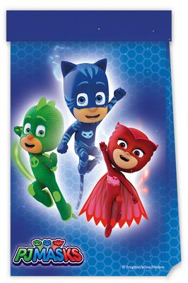 Paper Bags Pj Masks Pyjama Heroes Gifts 4pcs