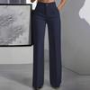 2025 Women's High-Waisted Drapey Straight-Leg Casual Suit