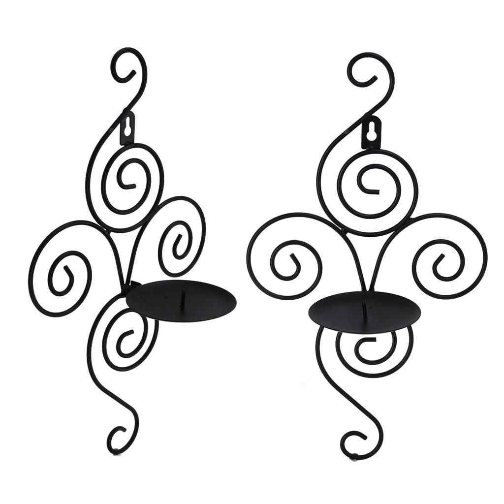 Wall Mounted Candle Stick Elegant Candle Holder for Living Room Home Decor Wedding Activities