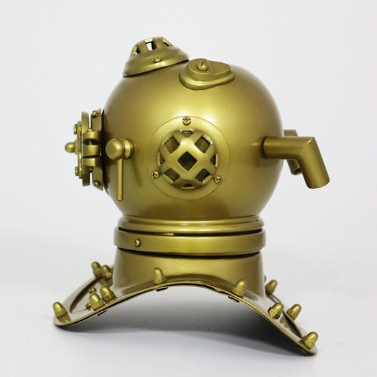 15.24 cm Brass Mini Scuba Divers Diving Helmet Replica Miniature US Navy Helmet Office Desk Nautical table top Decor Christmas Gift