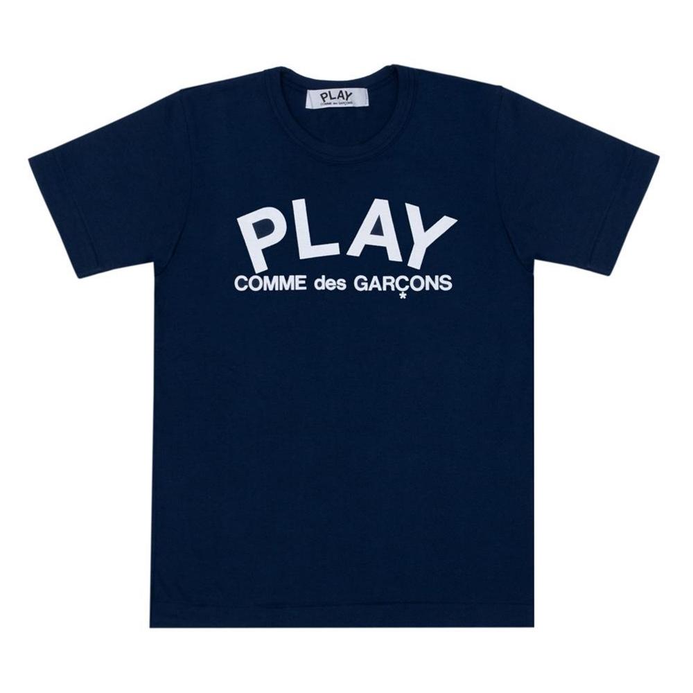 

МУЖСКАЯ СУМКА PLAY CDG ИЗ ХЛОПКОВОГО ДЖЕРСИ С ПРИНТОМ ЛОГОТИПА, ТЕМНО-СИНЯЯ