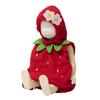 Clearstone Marshmallow Baby Costume Halloween Kigurumi Strawberry 80cm Red