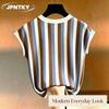JPNTKY Women's Fashion Casual O-Neck Short Sleeve Blouses & Shirts