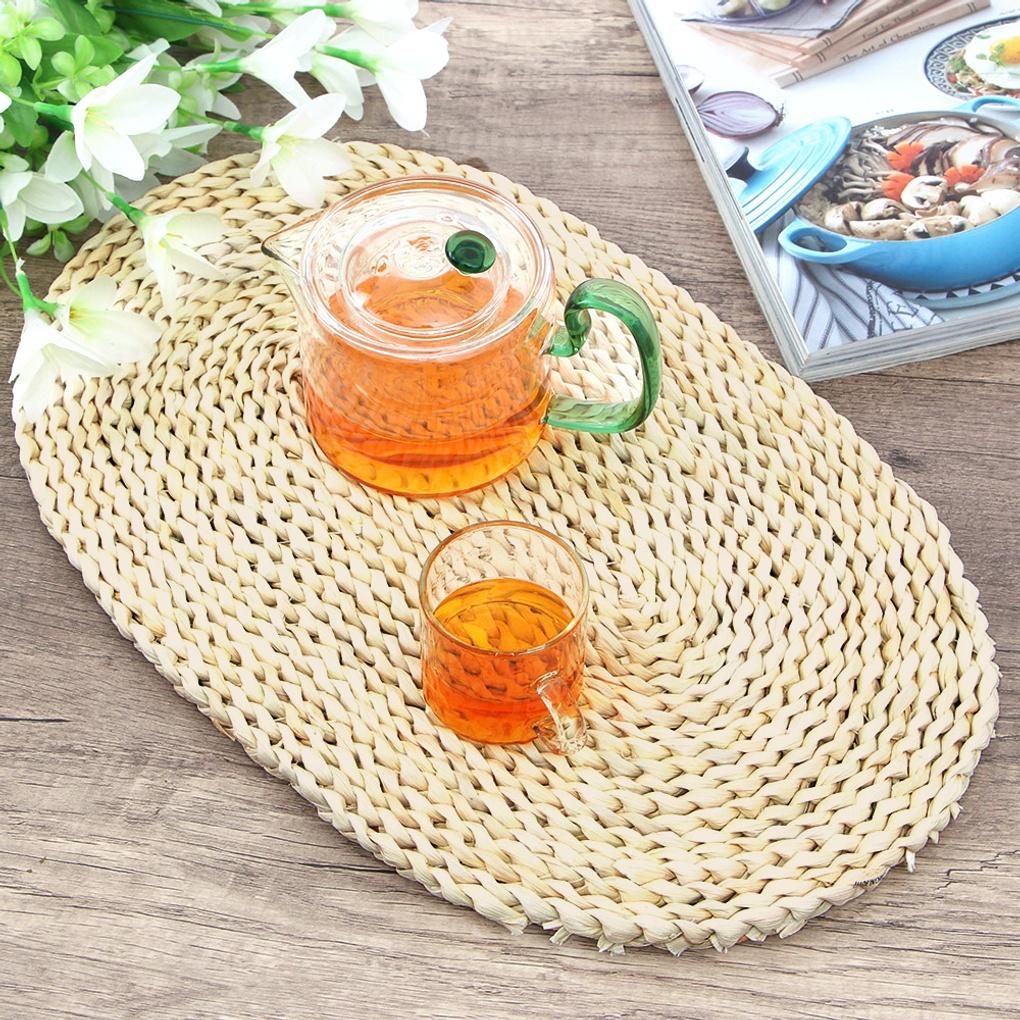 Kitchen plating rattan table mat table mat