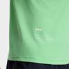 Men's FILA T-Shirts Men's Plastic Green Crew Neck Moderate Straight Fit