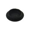 ITALIANA FERRAMENTA - TAPA EMBELLECEDORA PLÁSTICO NEGRO AG.15mm. 100 unidades