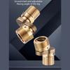 Wall Mounted Angle Adjustment Shower Faucet Adapter 360 Degree Rotating Adjustable Leg Copper Angled Curved Foot