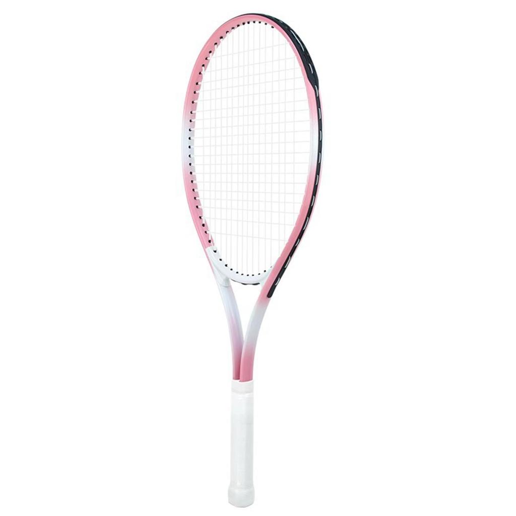 Tennis Racket Women Men Equipment Portable Practical Comfortable Grip Pink